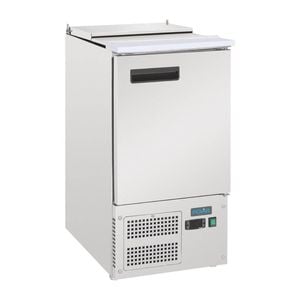 Polar G Series Saladette Prep Counter Fridge 1 Door 109l Stainless Steel Commercial Kitchen Refrigeration