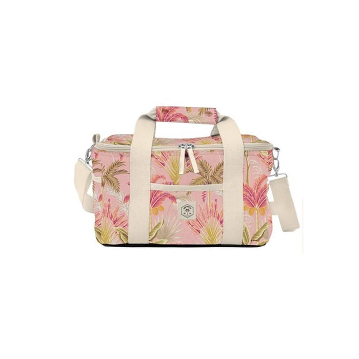Good Vibes Deluxe 15 Can Insulated Cooler Bag Tropicana 20x34x20cm