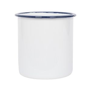 Argon Tableware White Enamel Utensil Holder - 15.5cm