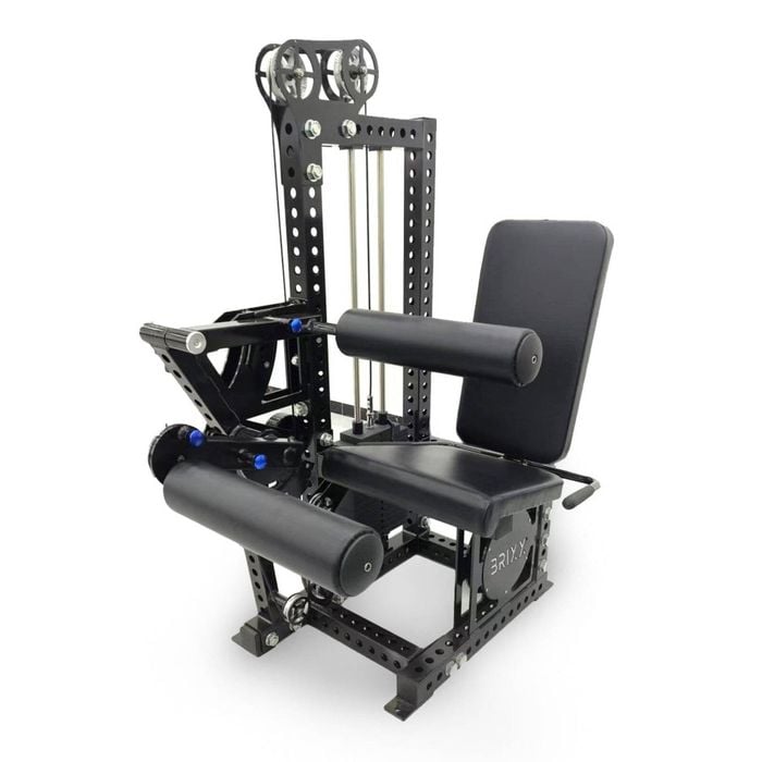 Brixx Pin-loaded Leg Extension & Leg Curl Machine