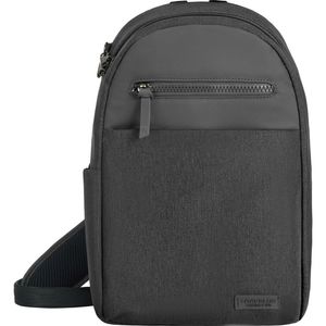 Travelon Metro Anti-Theft Tablet Sling Bag in Gray Heather