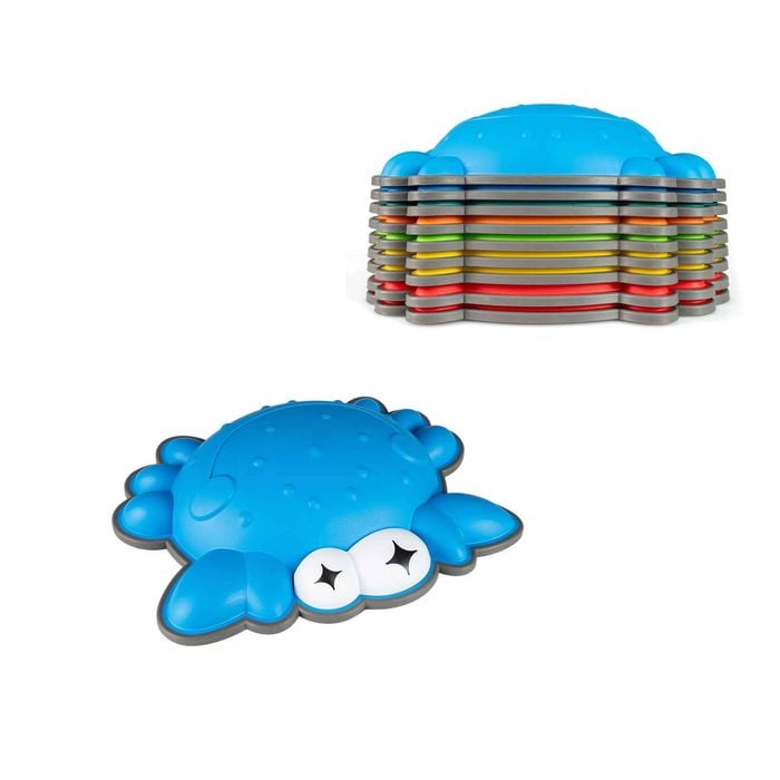 Costway 9x Kid Balance Stepping Stone Crab Theme Stackable Sensory Toy