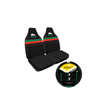 South Sydney Rabbitohs Official Nrl Seat Cover And Steering Wheel Cover Combo