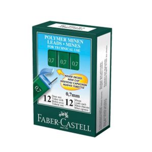 Faber-Castell HB Leads (Box of 12) (0.7mm)
