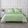 Dreamaker Matte Satin Quilt Cover Set Sage - King Single Bed