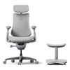 LiberNovo Omni Smart Dynamic Ergonomic Chair with Footrest - Space Gray