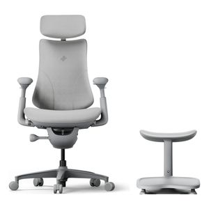 LiberNovo Omni Smart Dynamic Ergonomic Chair with Footrest - Space Gray
