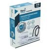 Flexi Storage Wardrobe 600 x 10 x 800mm Medium & Large Silver-Infused Vacuum Storage Bags - 4 Pack