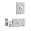 Lemaar Satin Chrome Surface Mount Toilet Indicator Bolt Lock DDA