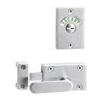 Lemaar Satin Chrome Surface Mount Toilet Indicator Bolt Lock DDA