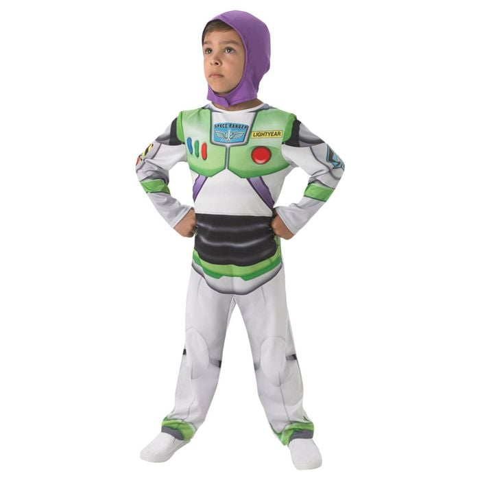 Toy Story Size 3-5y Buzz Lightyear Kids/Boys Costume Dress-up Cosplay Jumpsuit