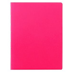 Filofax A5 Saffiano Notebook Journal Diary Log Writing Stationery Fluoro Pink