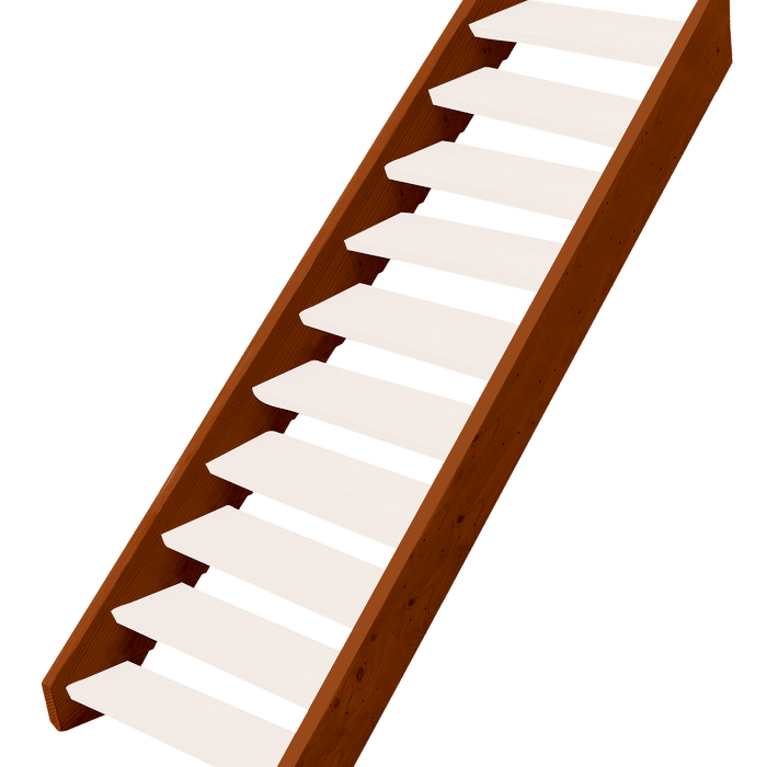 Wilmaplex Merbau Ezistep Stringers - Suits Ten Tread