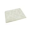 Damask Jacquard Polyester Tablecloth 180cm Round Small Leaf Cream