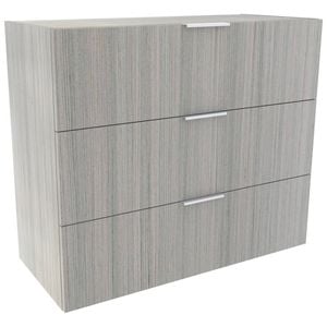 Lugna 768 x 900 x 380mm Mist 3 Drawer Storage Cabinet