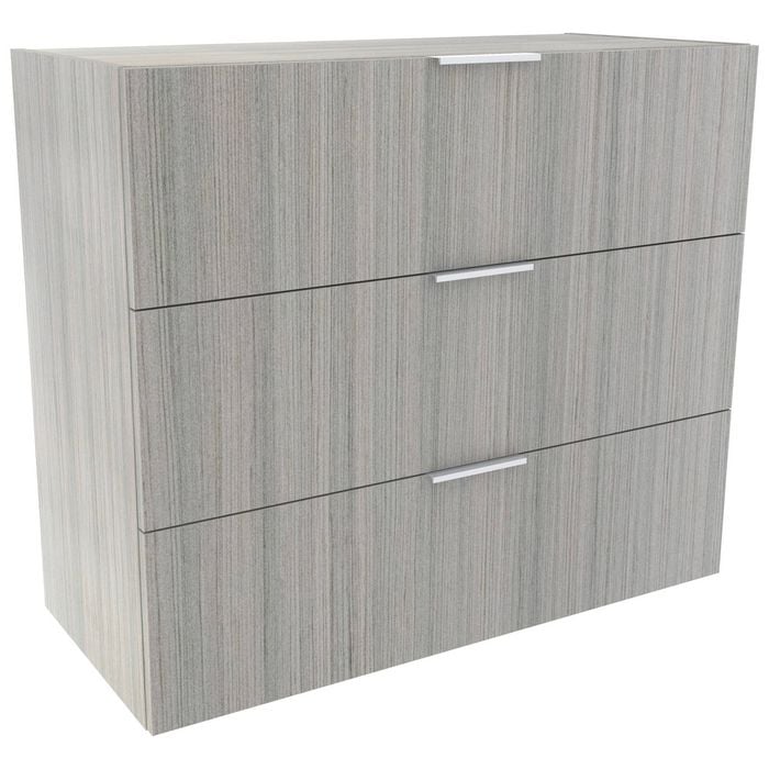 Lugna 768 x 900 x 380mm Mist 3 Drawer Storage Cabinet
