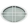 Arlec White Large Kent Oval Bunker Light
