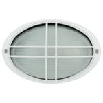 Arlec White Large Kent Oval Bunker Light