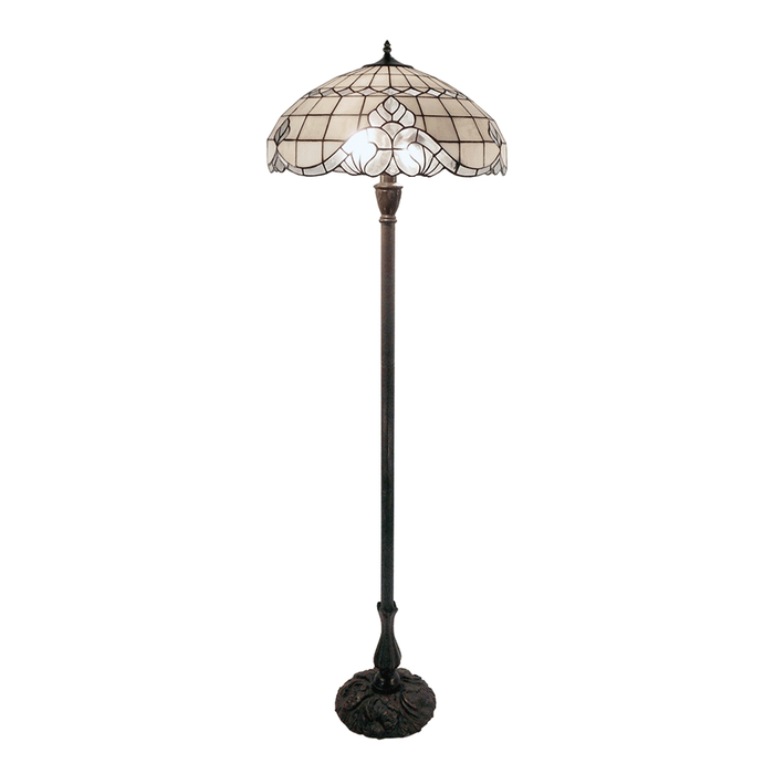 G&g Vienna Tiffany Floor Lamp