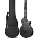 Enya Nova Go Mini Carbon Fibre Acoustic Guitar - Black
