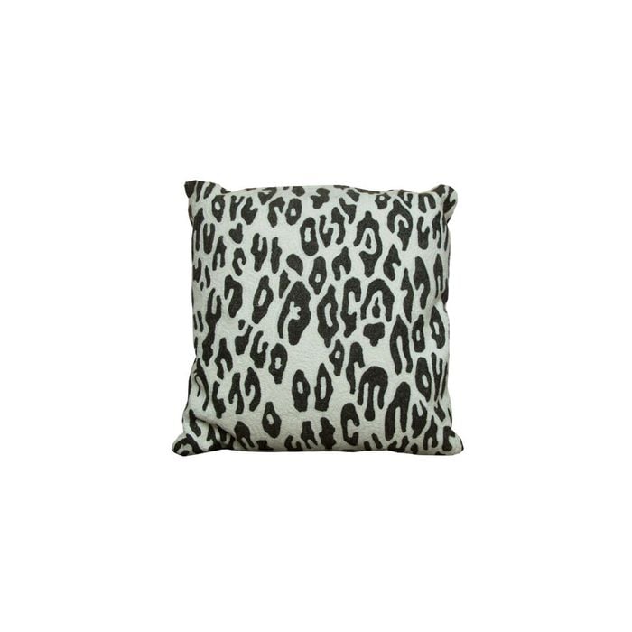 J Elliot Home Leopard Textured Cushion 43 x 43 cm