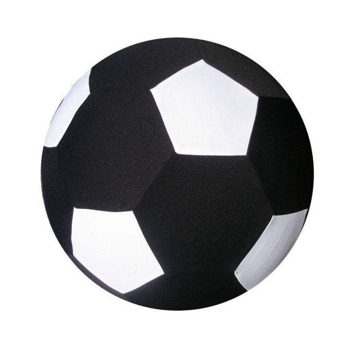65cm Super Tough Dual Layer Black with White Soccer Ball