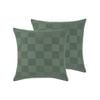 Accessorize Bedroom Collection 65cm x 65cm Dark Slate Grey 2 Pack Tipo Sea Spray European Pillowcase