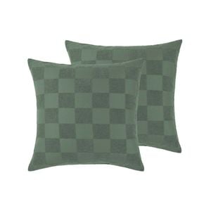 Accessorize Bedroom Collection 65cm x 65cm Dark Slate Grey 2 Pack Tipo Sea Spray European Pillowcase