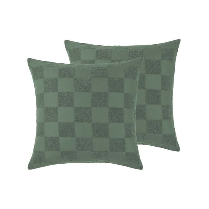 Accessorize Bedroom Collection 65cm x 65cm Dark Slate Grey 2 Pack Tipo Sea Spray European Pillowcase