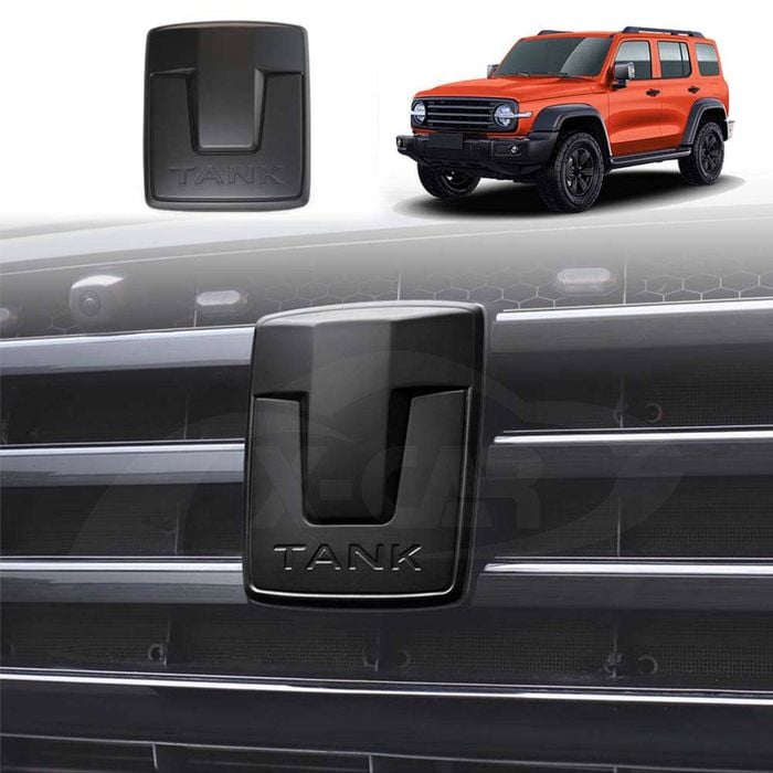 Front Logo Badge for GWM Tank 300 2023-2024 Emblem Decals Sticker Cover Accessories Matt