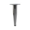 Adoored 230mm Brushed Nickel Tapered Metal Leg Furniture