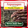 Morton Smith-Dawe 5 Crowns Pacific Purple Asparagus Seeds
