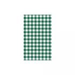 Gingham Greaseproof Paper Pack 200 - Green Gingham