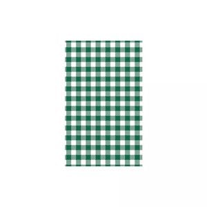 Gingham Greaseproof Paper Pack 200 - Green Gingham