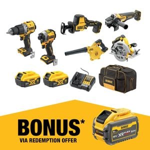 DeWALT 18V XR 5.0Ah 6 Piece Combo Kit DCZ601P2-XE