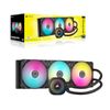 Corsair iCUE LINK TITAN 420 RX RGB AIO Liquid CPU Cooler - Black: 94.7 CFM, 1700 RPM, Aluminum Radiator, Copper Cold Plate, Inte