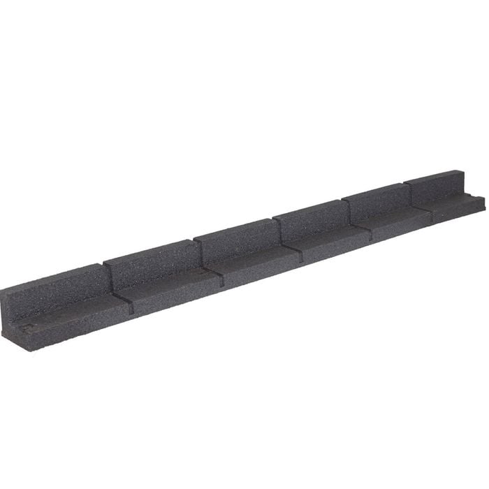 Tuscan Path 1200 x 80mm Lipped Border Rubber Garden Edging