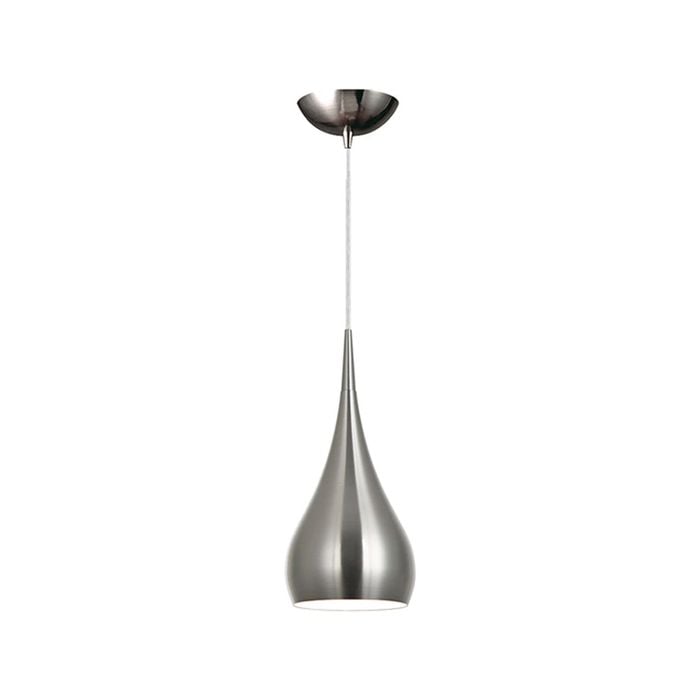 CLA Lighting ZARA Bell Shape Pendant Light - Satin Nickel