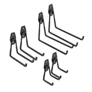 Everhang Black Garage U Hook - Multi Pack