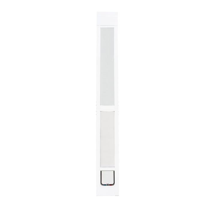 Hartman 150 x 150mm White Small Cat Door For Patio And Sliding Doors