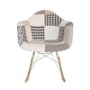 SK Designer Living | Replica Eames RAR Rocking Chair | Fabric - Multicoloured V3