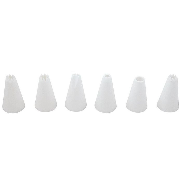 Professional Bake Acrylic Nozzle Set Of 6 Soffritto