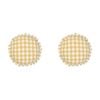 2PK Linen House 45cm Tavola Daffodil Seat Cushion Round