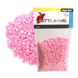 Aqua One Betta Gravel Metallic Pink 350gm (12238)