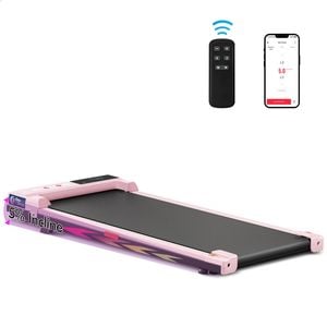 BLACK LORD Walking Pad Treadmill Electric Incline Pink