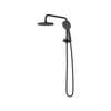 Methven WELS 3 Star 9L/min Krome Short Twin Shower System Airstream 3 Function Shower