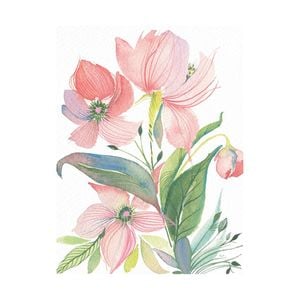 Artey | Secret Garden II - Stretched Canvas - Stretched Canvas - 45 x 60cm