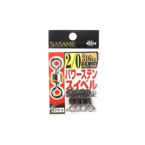 Sasame 210A Stainless Steel Rolling Fishing Swivel 2/0