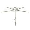 Hills 55m Medium Rotary Clothesline - 8 Line Pale Eucalypt