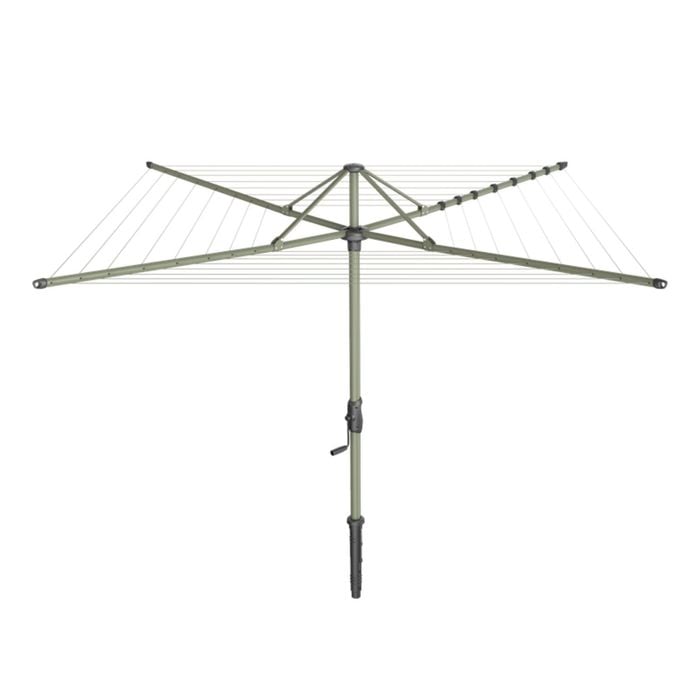 Hills 55m Medium Rotary Clothesline - 8 Line Pale Eucalypt